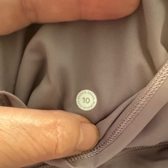 Lululemon Lavender High-Waisted Leggings Size 10 - Picture 4 of 7